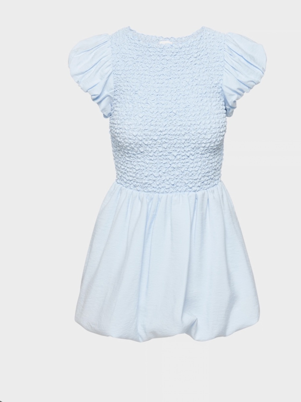 Wilfred Aritzia Lark Dress-Light Blue/Baby Blue